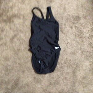 Speedo Pro LT Racerback Black Competition Swimsuit New 8